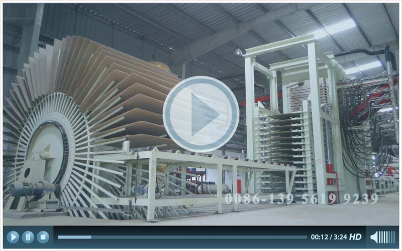 bagasse particle board production line